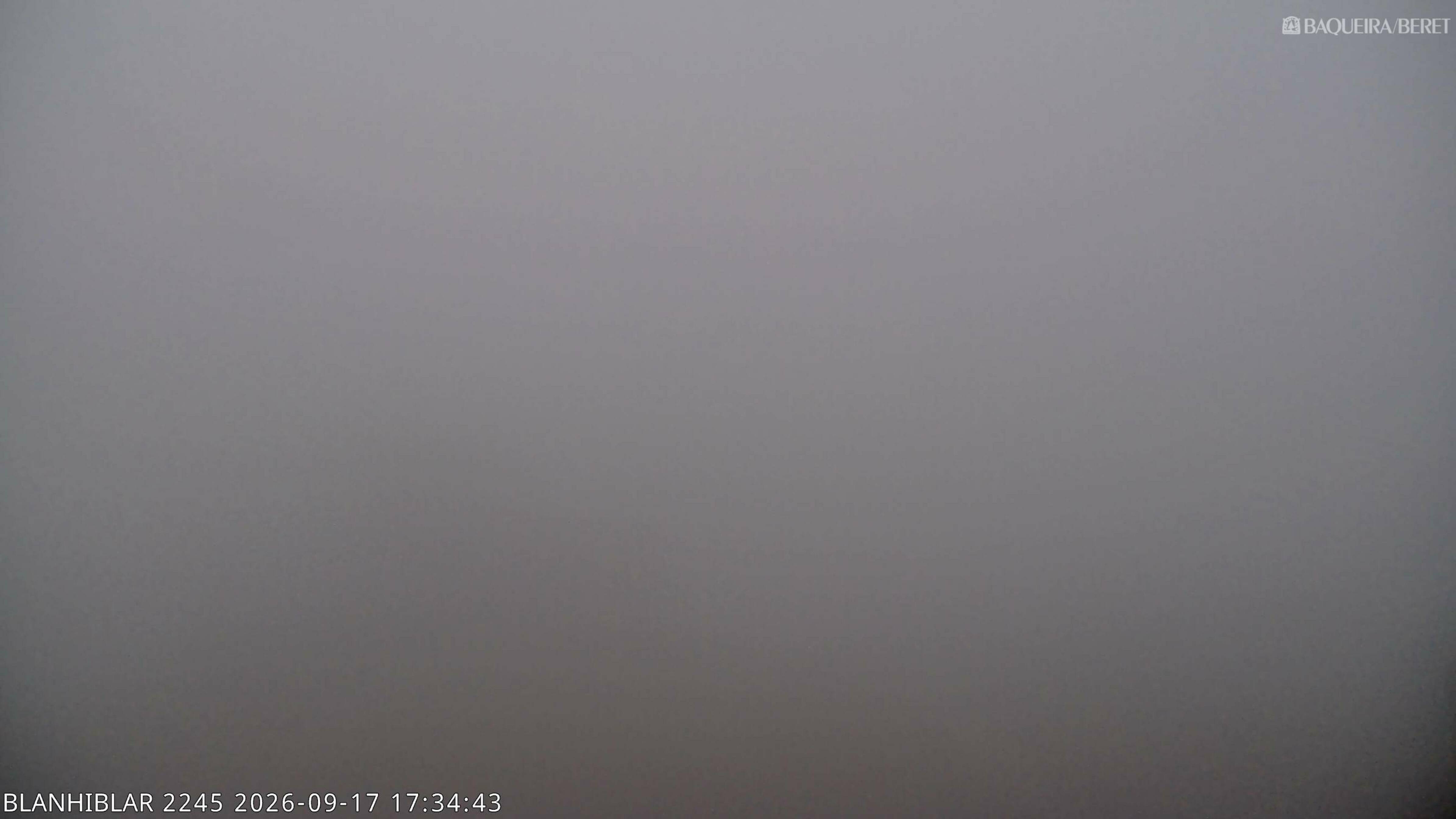 Baqueira Beret live webcam: Beret · parte alta del TSD Blanhiblar (2.245 m)