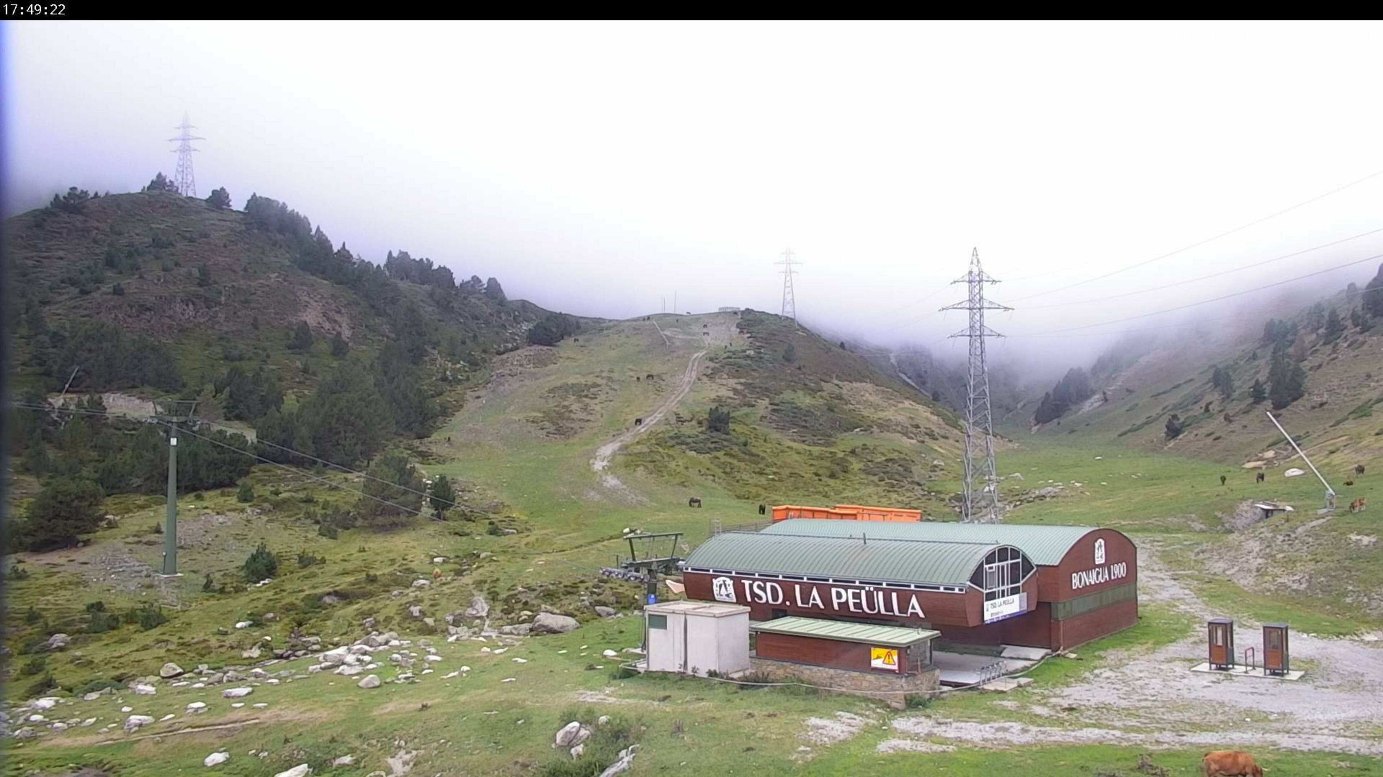 Baqueira Beret live webcam: Bonaigua · Peülla 1900